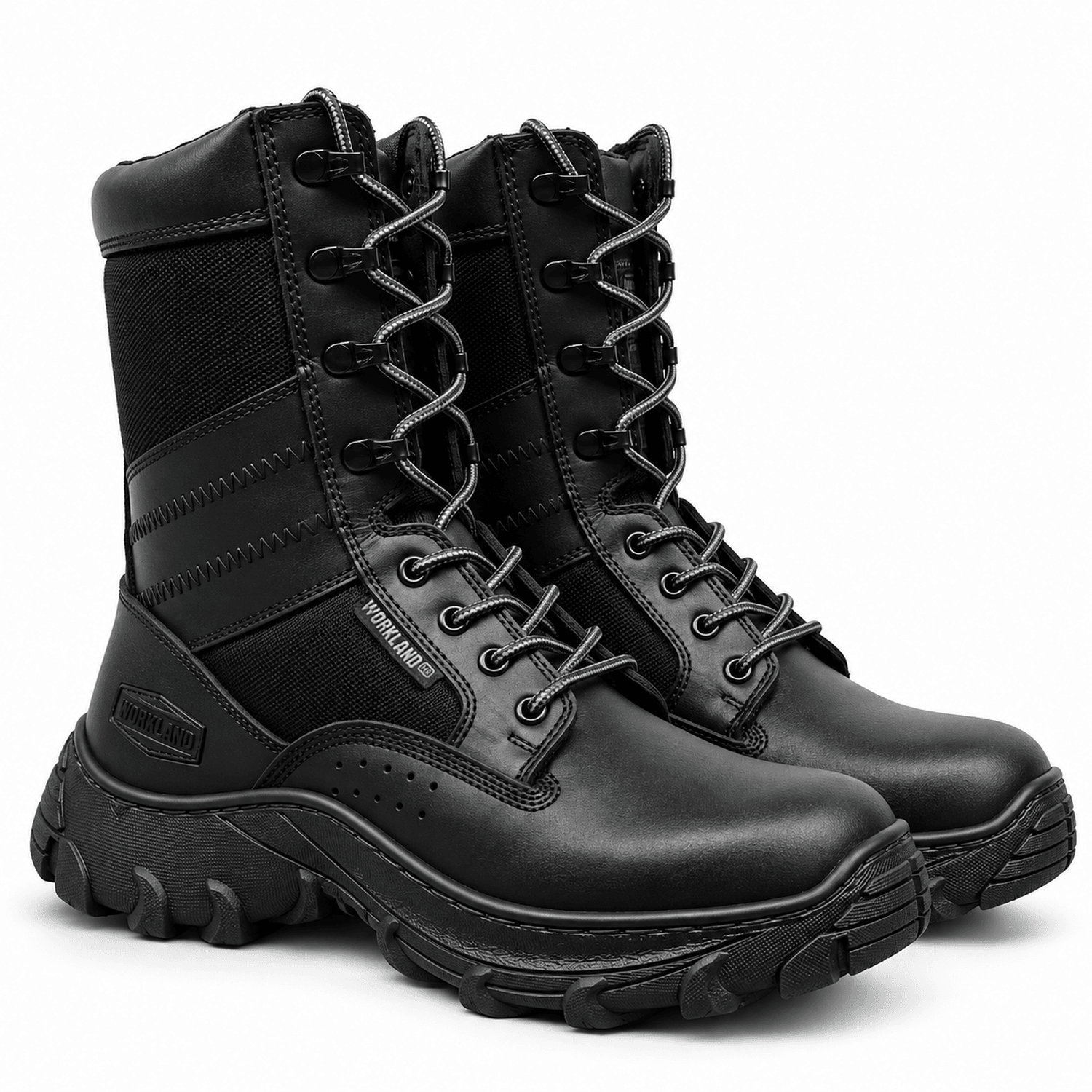 Bota Tactica Militar Workland Negro 76221 — imagen 6