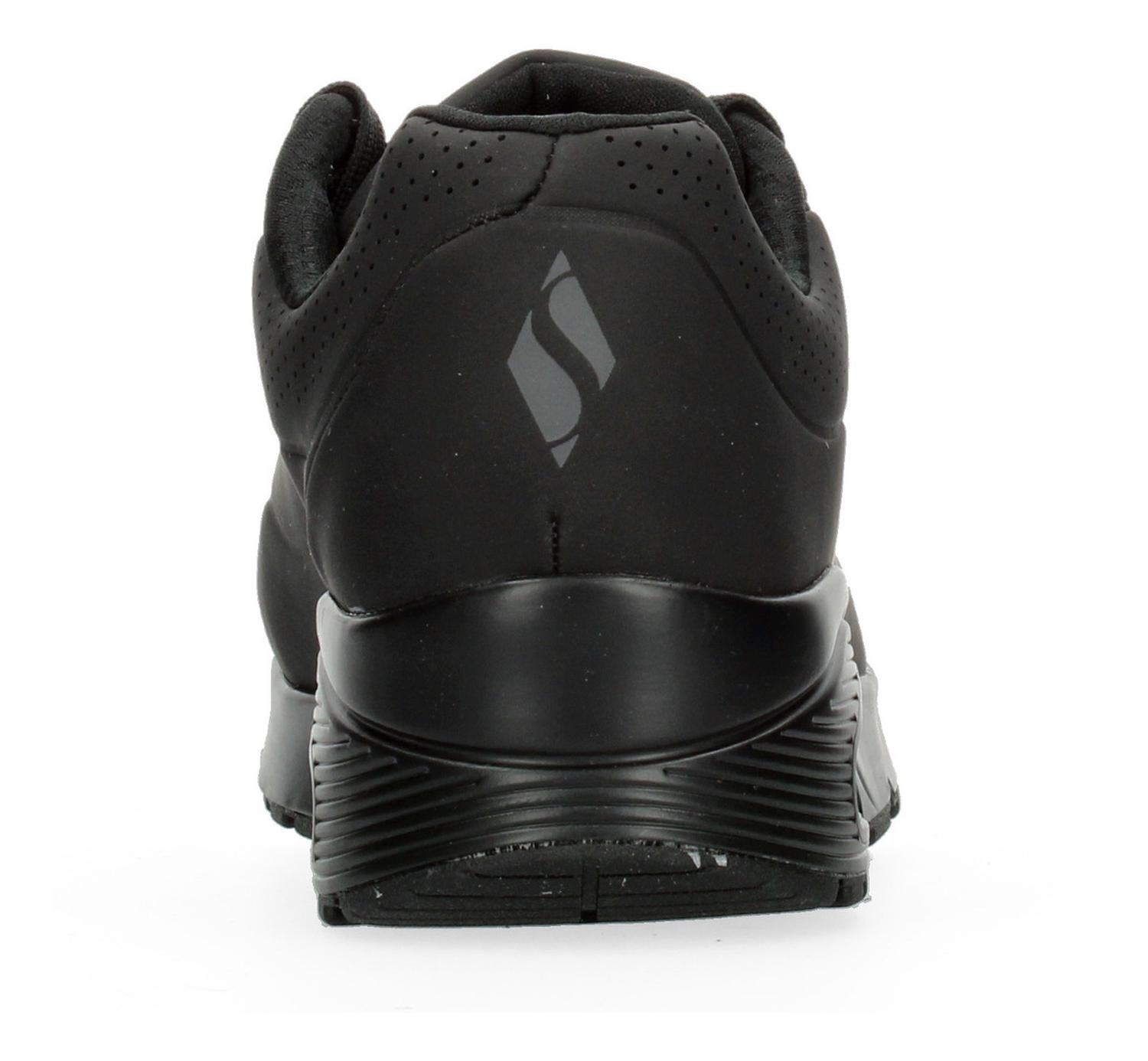 Tenis Hombre Skechers Negro Casual Caballero — imagen 9