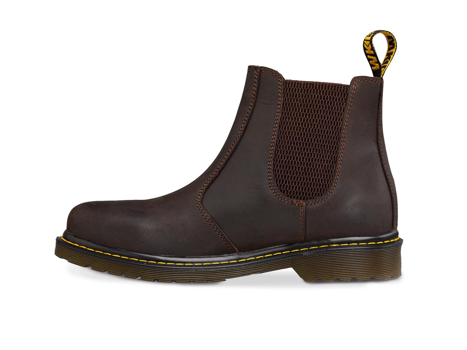Bota Hombre Casual Chelsea Botín Workland 71302 Chocolate — imagen 4