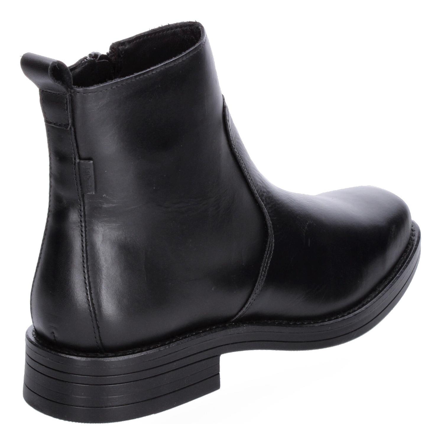 Bota Levis Hombre Casual Con Cierre Negro Caballero — imagen 4