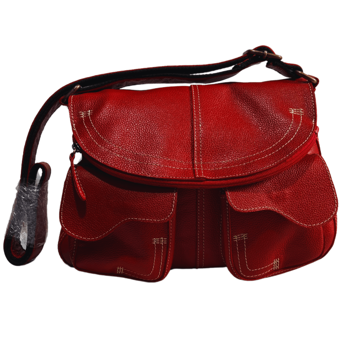 Mariconera De Piel Original Flotter Para Mujer Maya — imagen 5