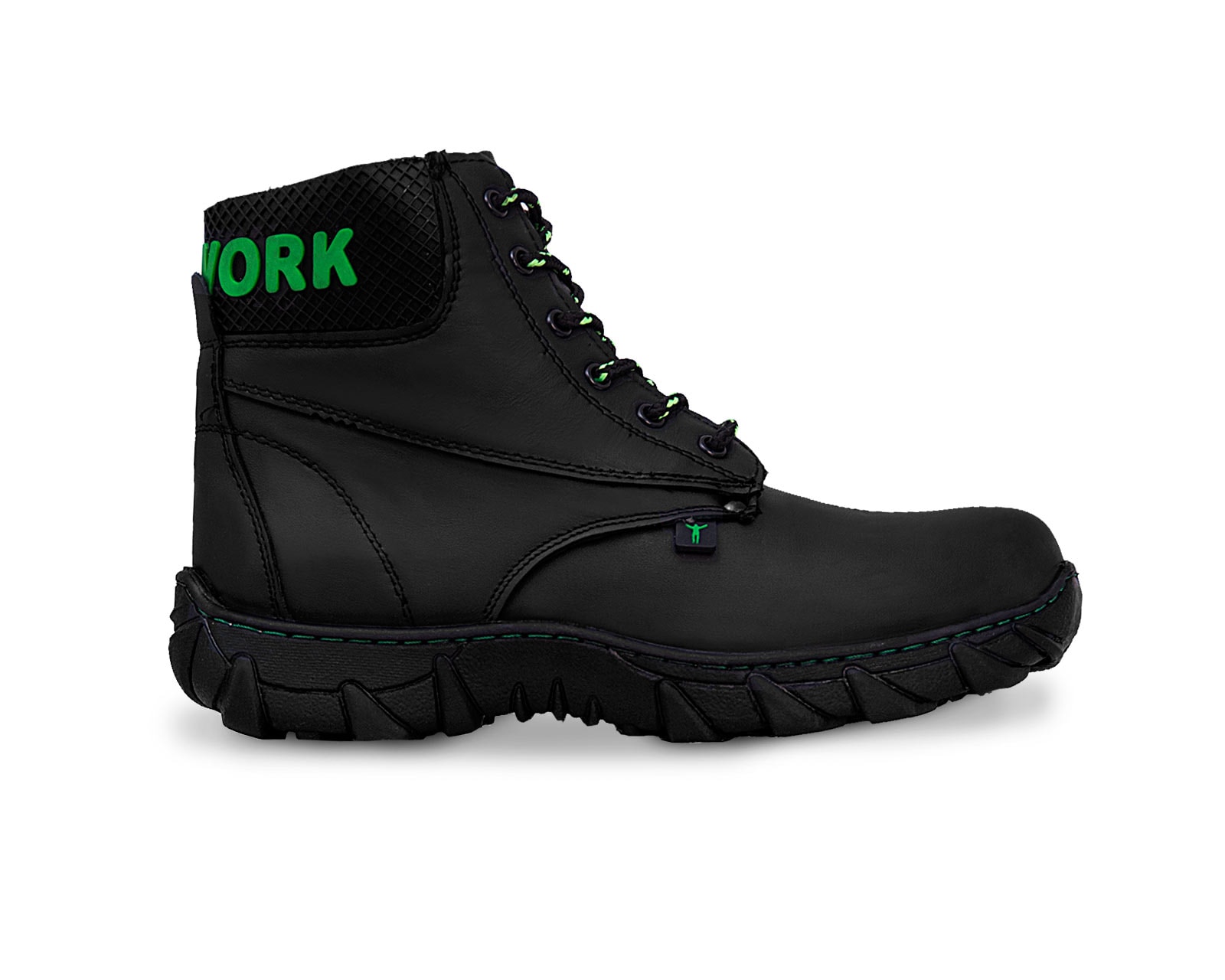 Botas industriales tacticas hombre trabajo Piel botin P03 — imagen 12