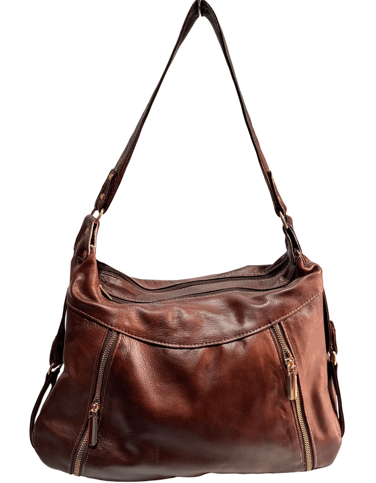 Bolsa De Piel Legitima Suave De Dama Original Multifuncional Jf75 — imagen 6