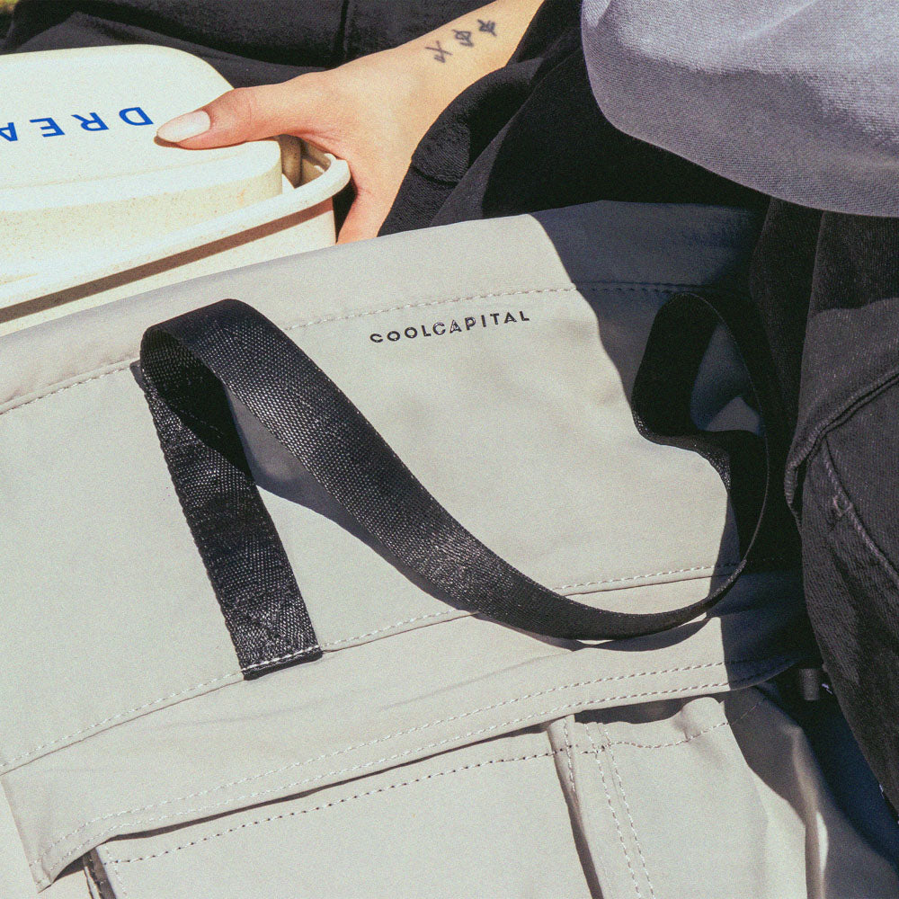 Bolsa para laptop CoolCapital Vienna Tote: 15.6" pulgadas, Beige — imagen 7