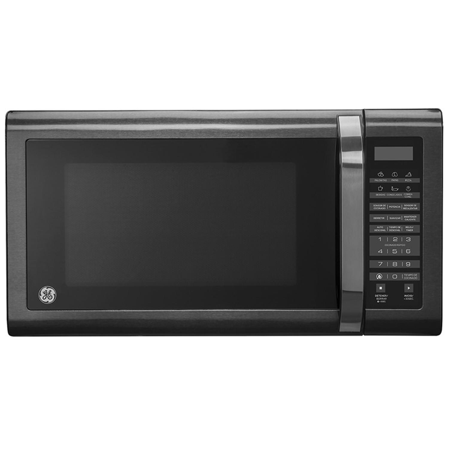 Microondas GE MGE16XNEJS 1.6 Pies Grill Espejo Negro — imagen 1