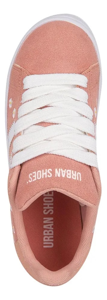 Tenis Urban Shoes Dama Urbano Flores Skate Colegial 1297979 — imagen 9