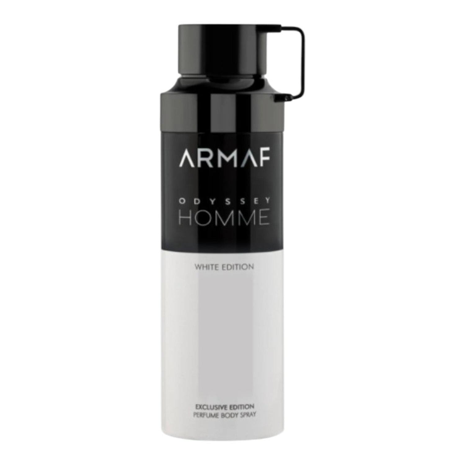 ARMAF ODYSSEY HOMME WHITE EDITION BODY SPRAY 200 ML — imagen 1