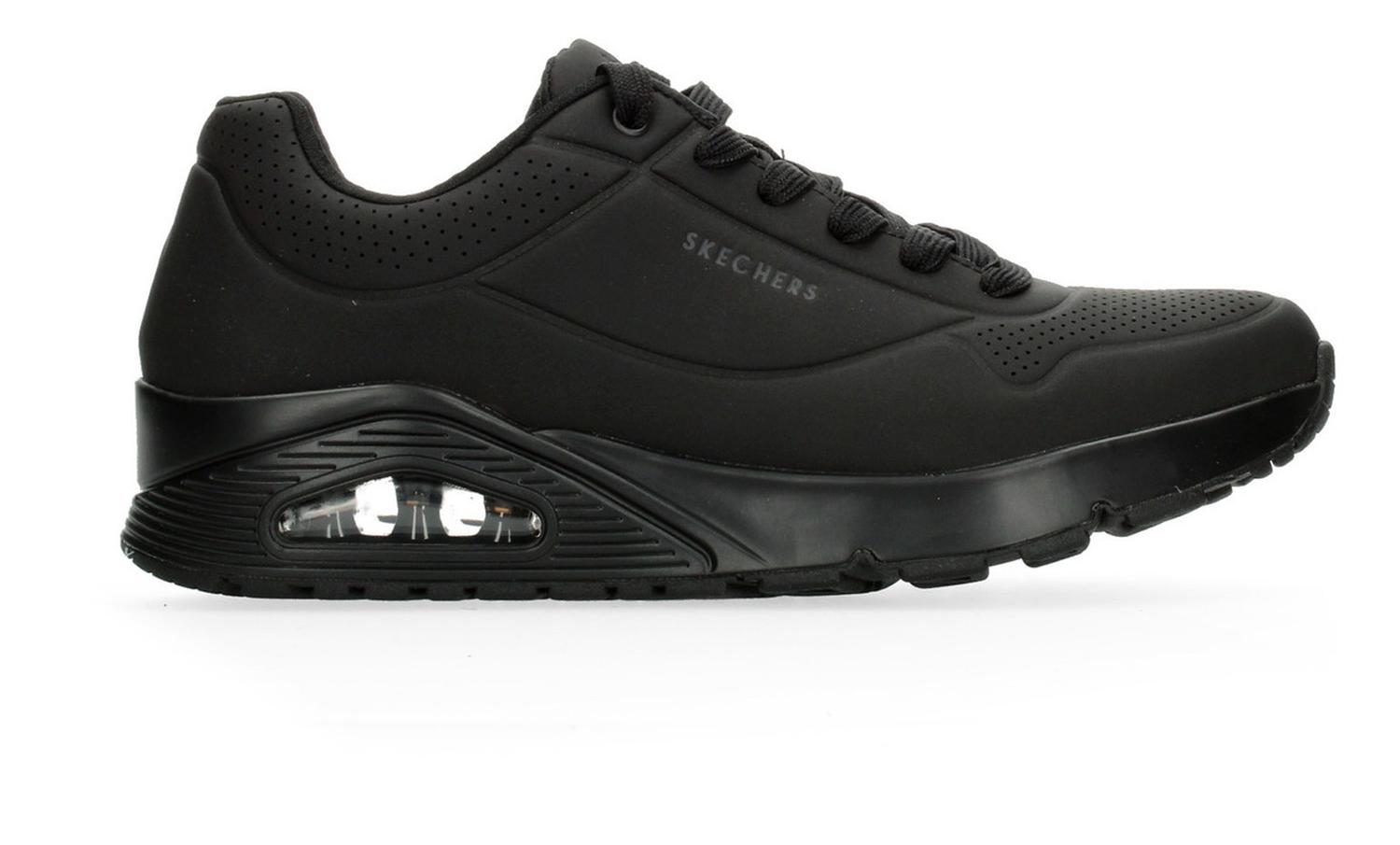 Tenis Skechers Hombre Casual Negro Caballero — imagen 1