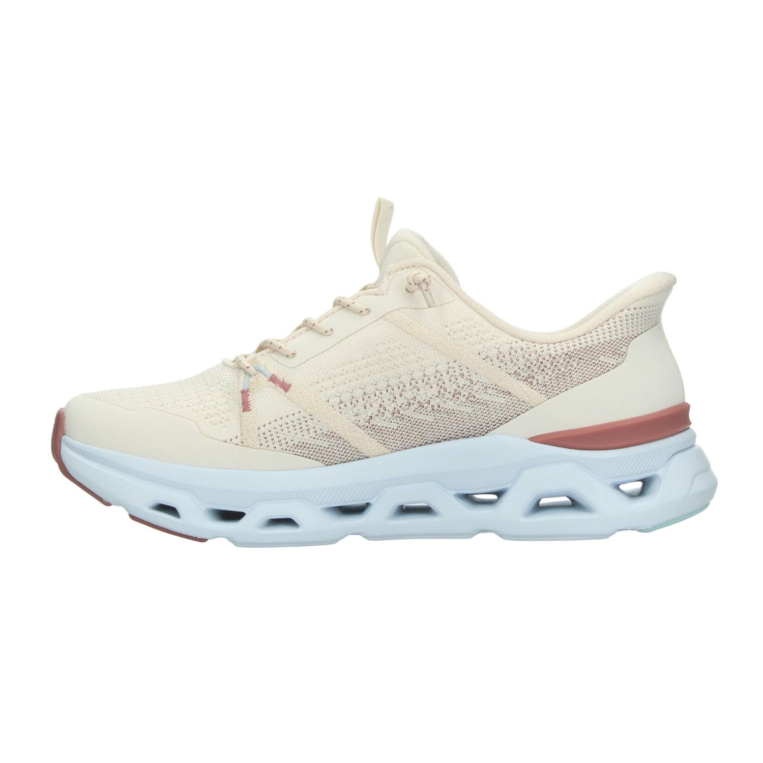 Tenis Skechers Glide-Step Dama Deportivo Crema Mujer — imagen 5