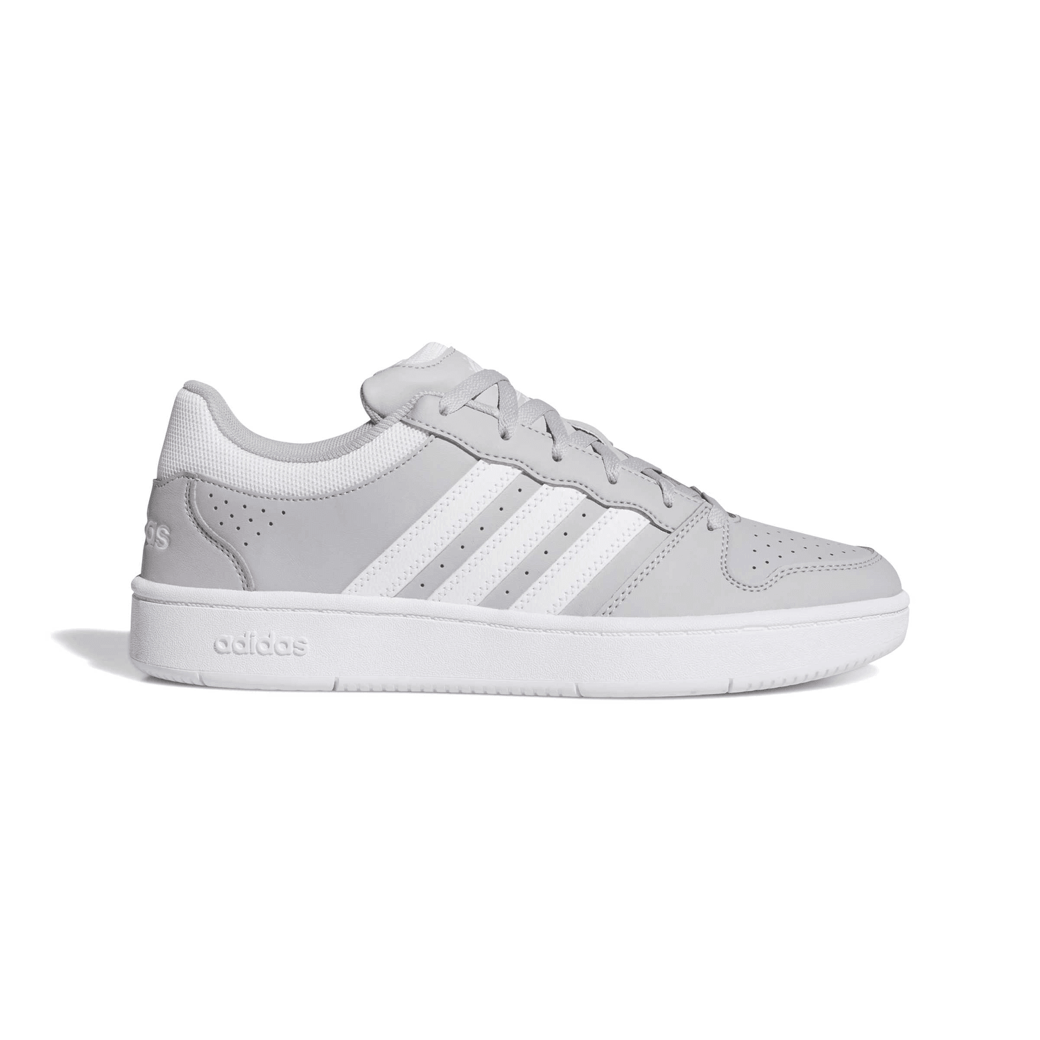 Tenis Adidas Hoops Classic Hombre Gris Casual Para Caballero — imagen 2