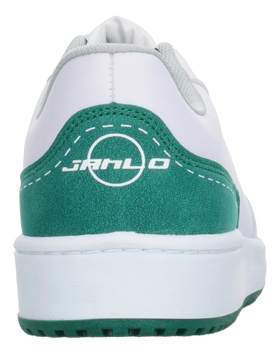 Tenis Janlo Hombre Casual Blanco Caballero — imagen 16