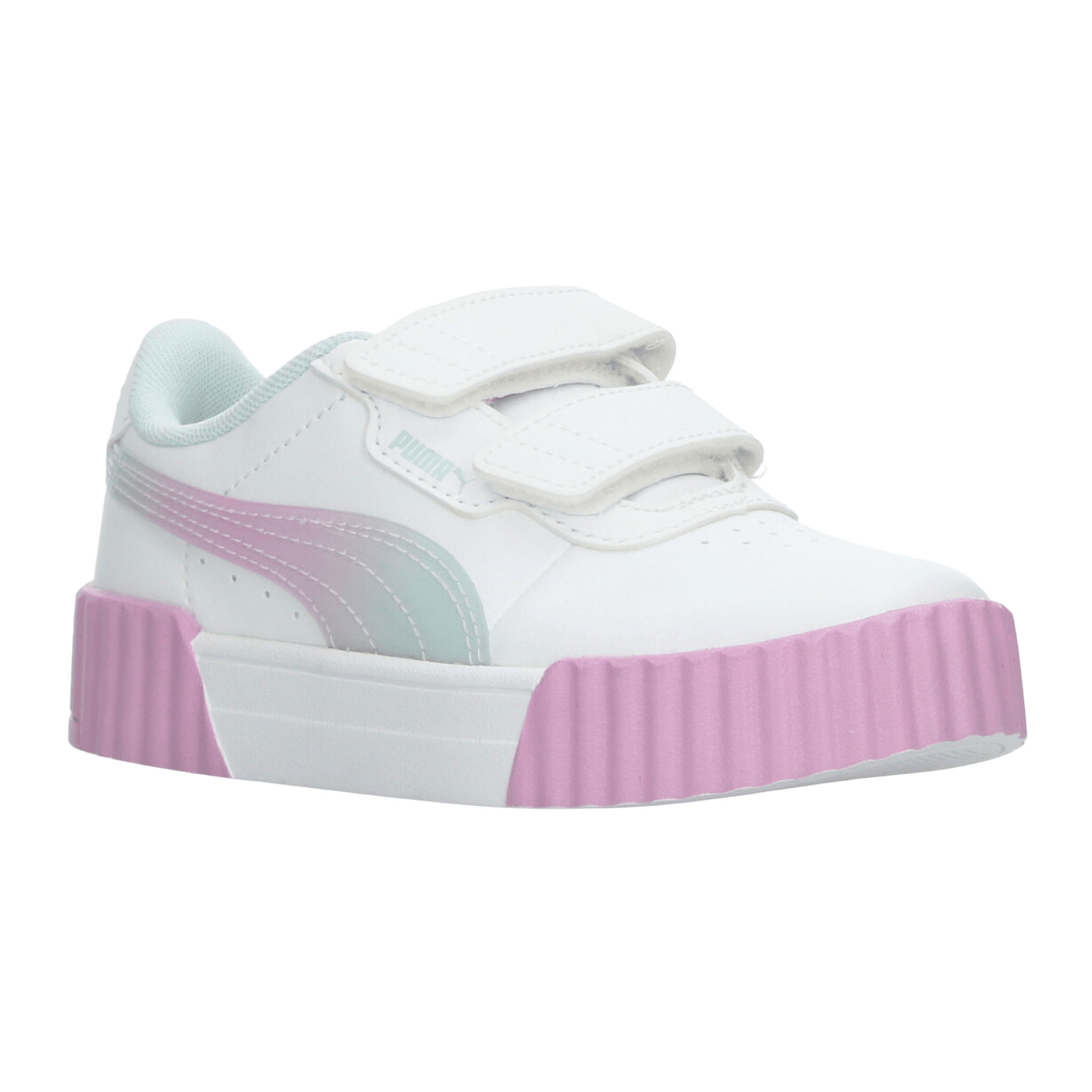 Tenis Niña Puma Carina 3.0 Blanco Casual Escolar Infantil T16-22 — imagen 3