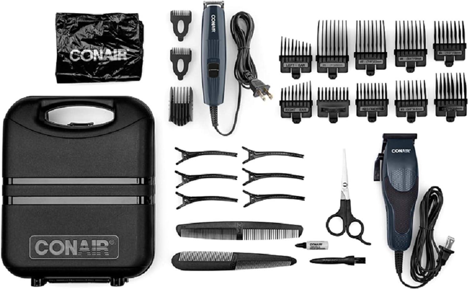 JUEGO PELUQUERIA CONAIR HCT2428 30 PIEZAS Y ESTUCHE — imagen 1