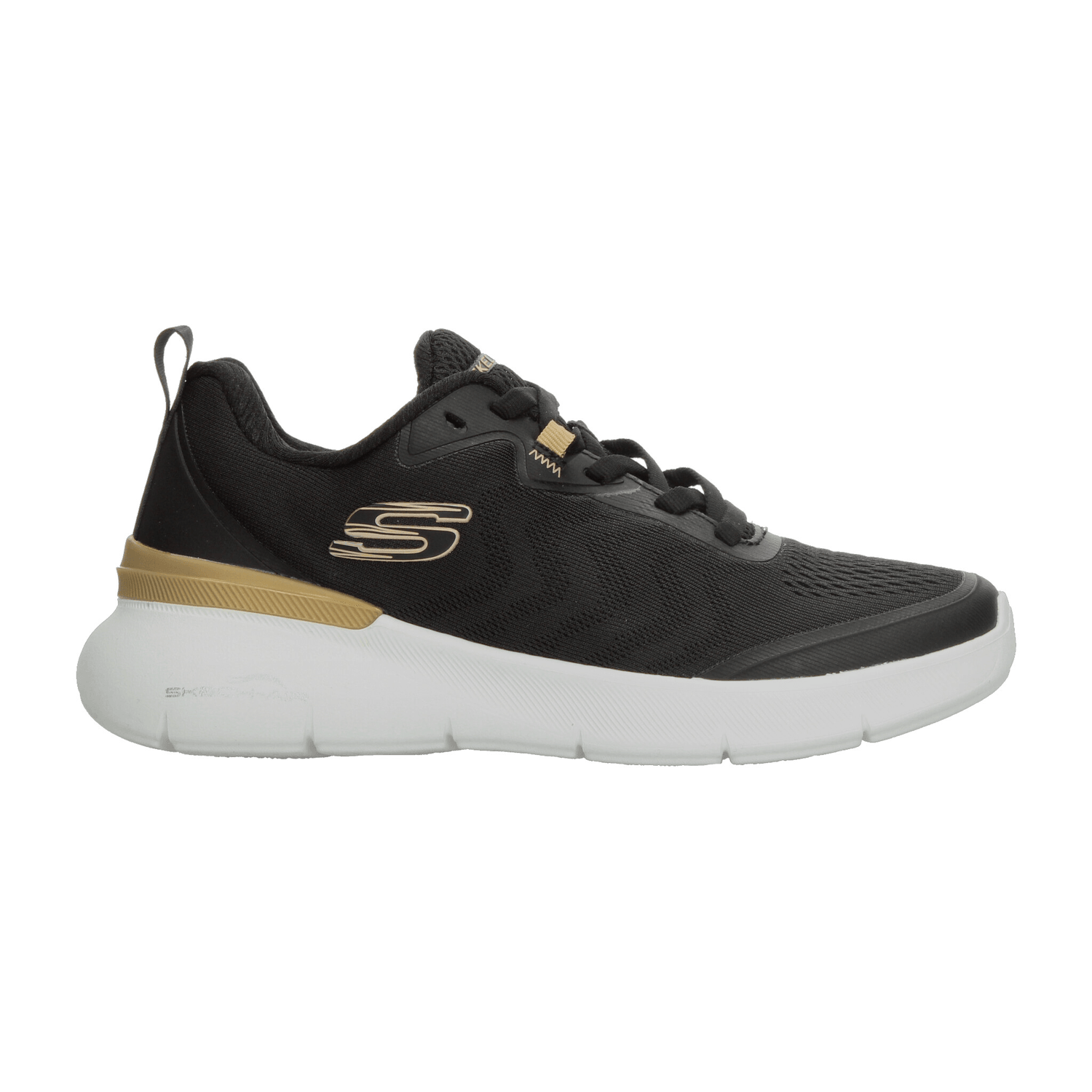 Tenis Dama Skechers Negro Deportivo Mujer — imagen 2
