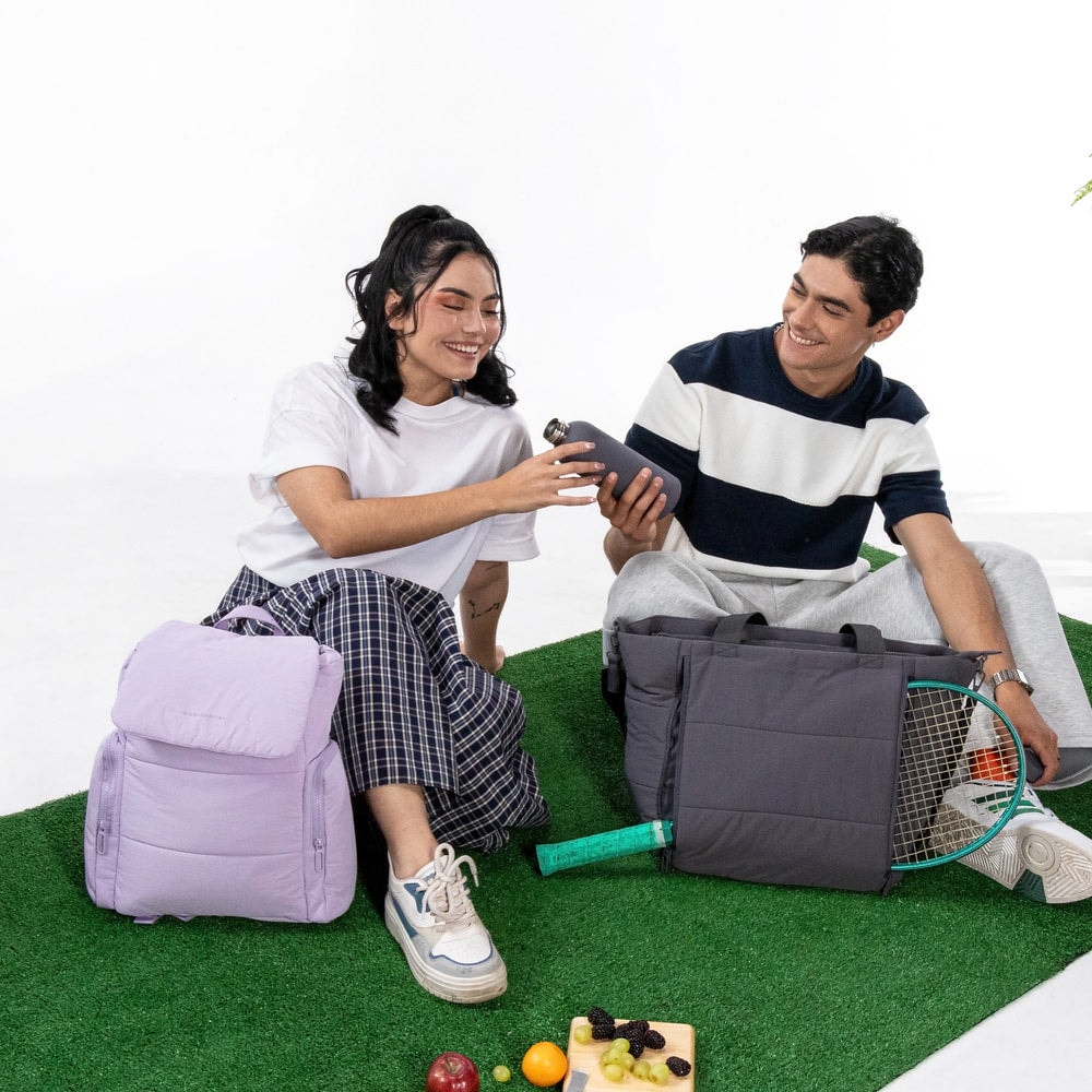 Mochila Onna Laptop 15" Cool Capital Lila — imagen 12