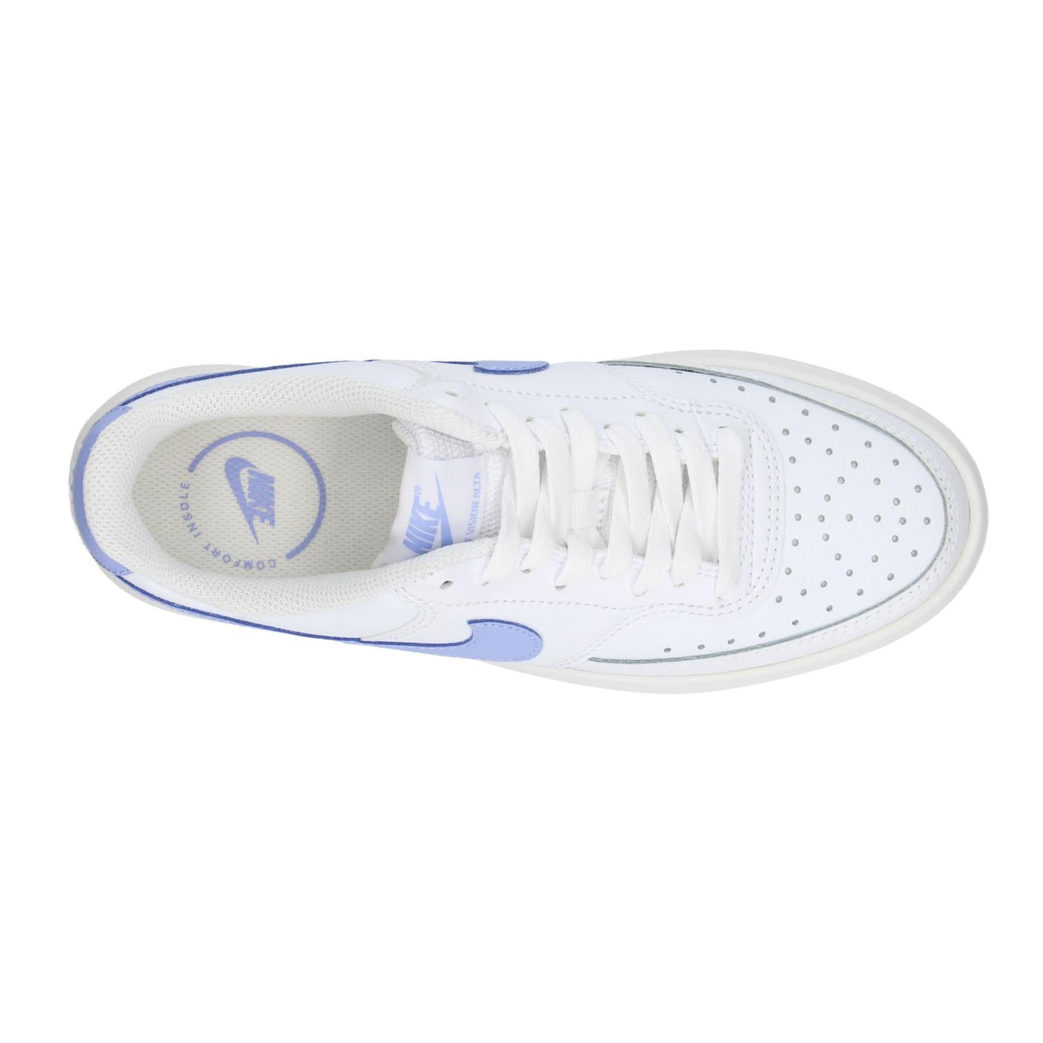 Tenis Nike Court Vision Dama Blanco Casual Plataforma Mujer — imagen 9