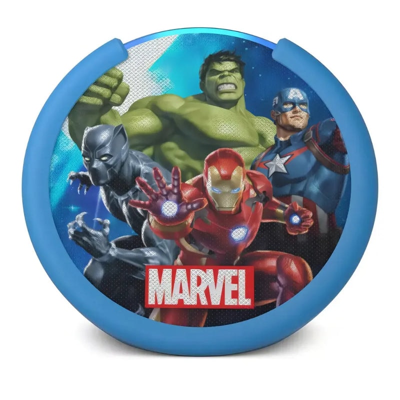 Bocina Alámbrica Amazon Echo Pop Kids - Marvel Avengers — imagen 2