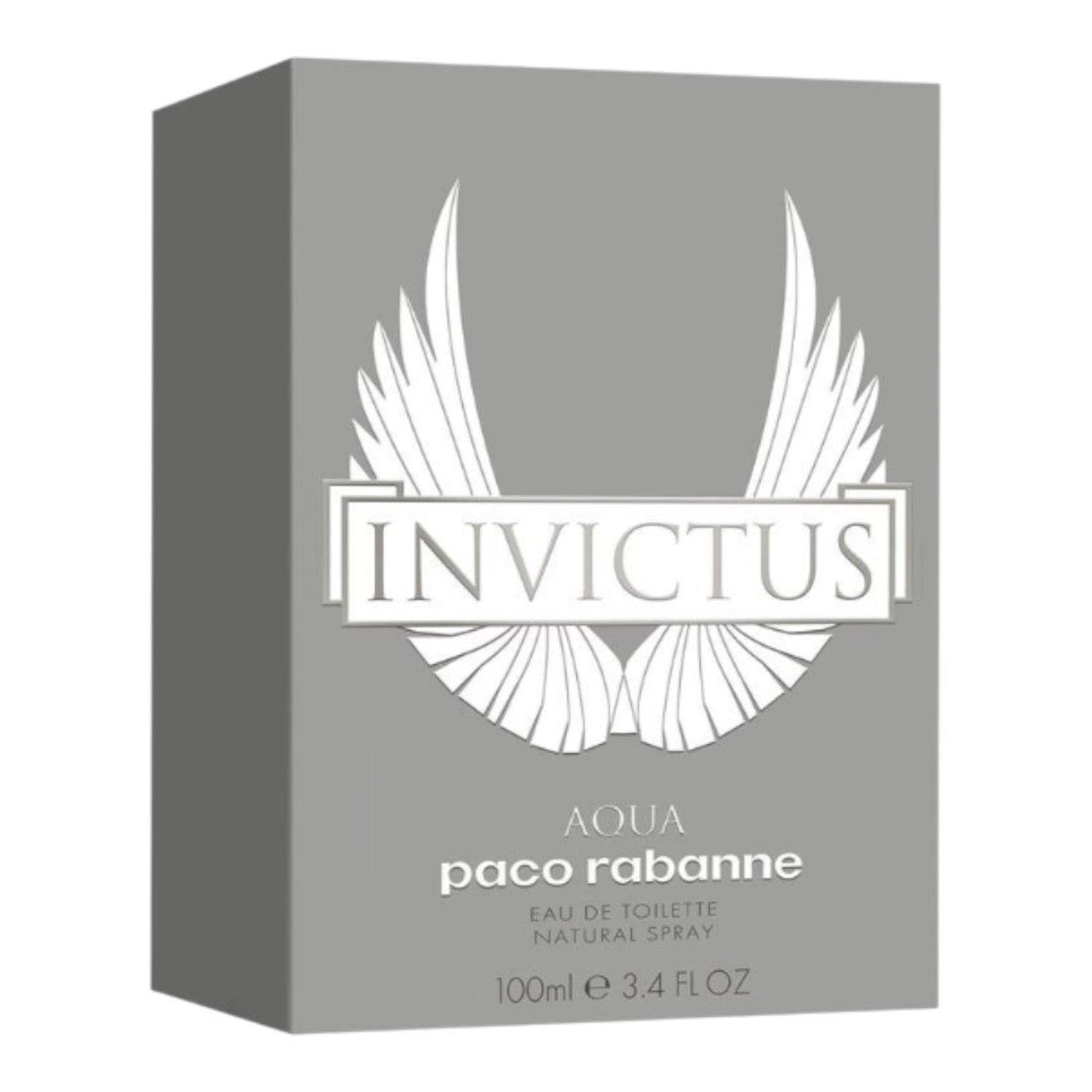 PACO RABANNE INVICTUS AQUA EDT 100 ML — imagen 2