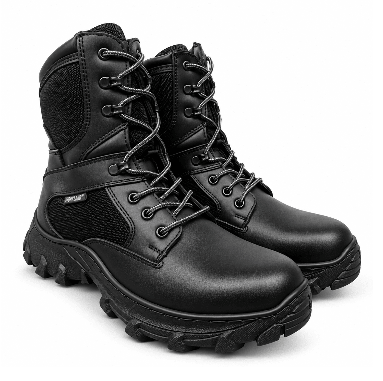 Bota Tactica Policia Militar Hombre Negro Workland 76209 — imagen 6
