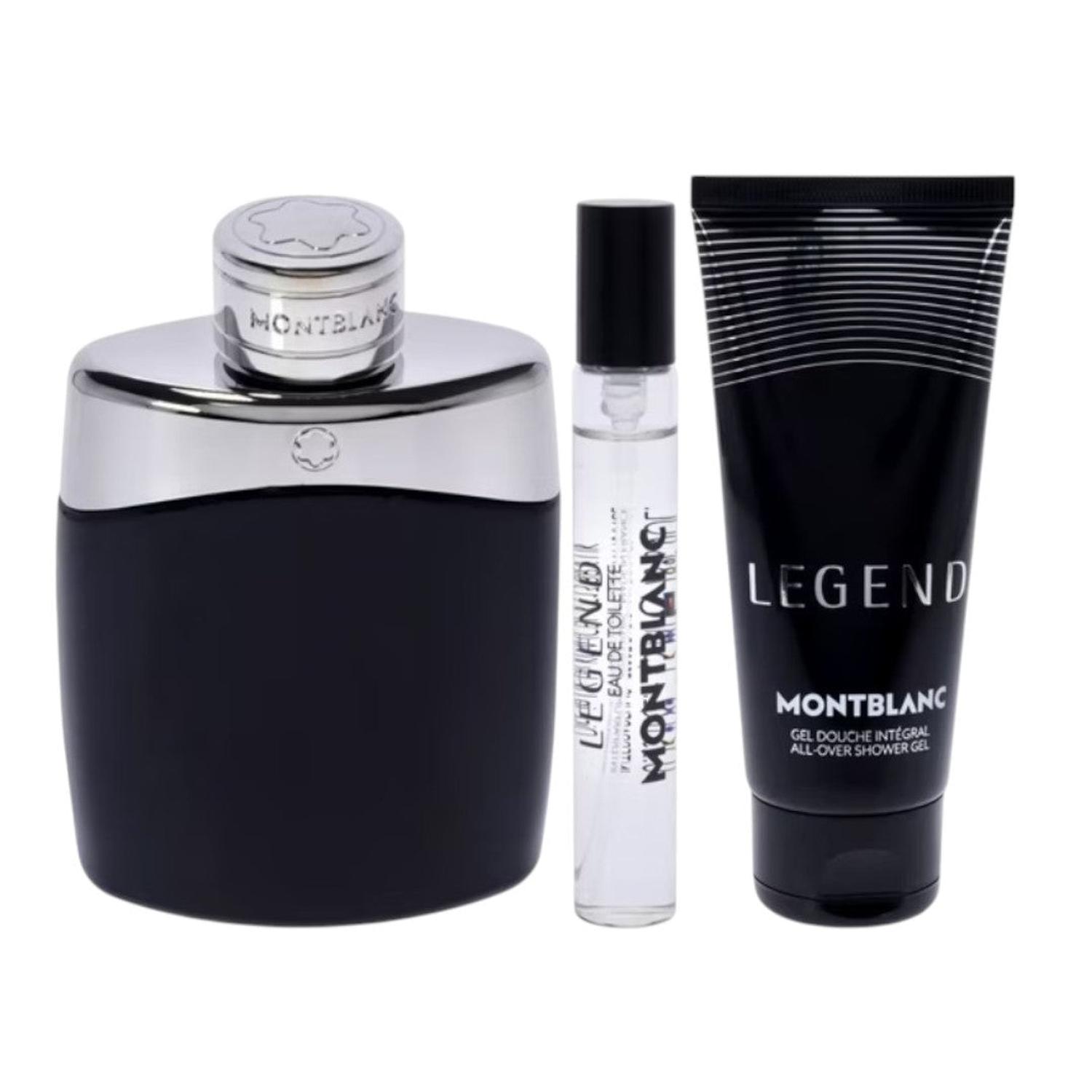 MONTBLANC LEGEND GIFT SET EDT 3 PIEZAS — imagen 1