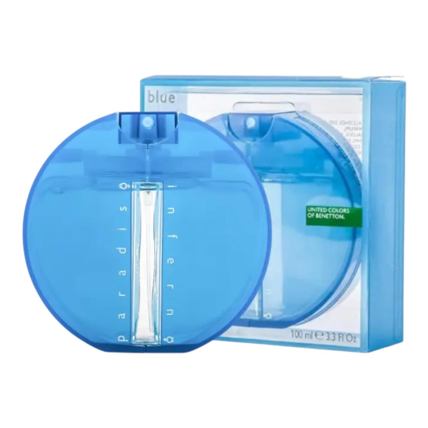 BENETTON PARADISO INFERNO BLUE EDT 100 ML — imagen 3