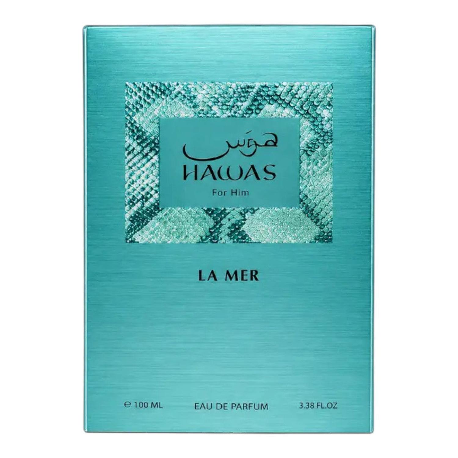 RASASI HAWAS LA MER FOR HIM EDP 100 ML — imagen 2