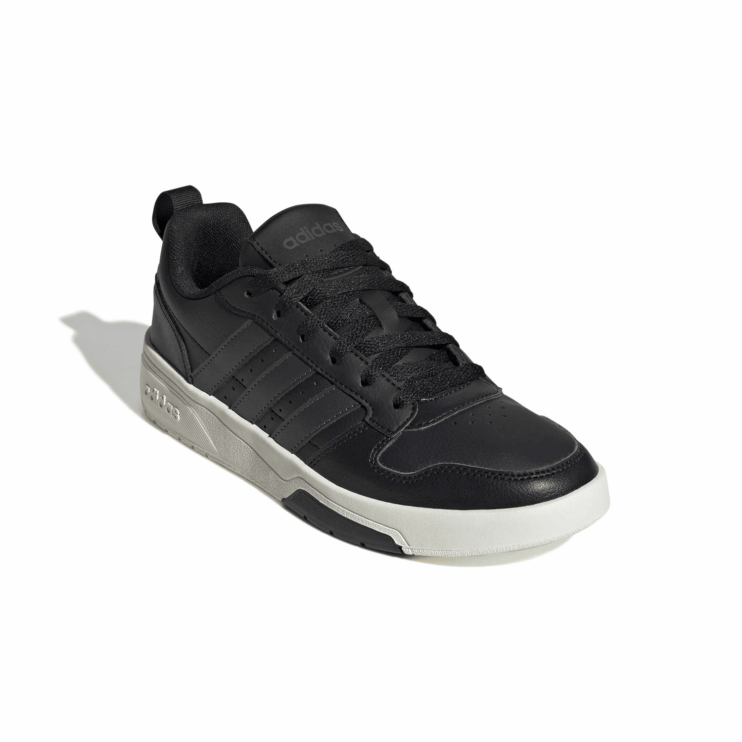 Tenis Adidas Courtwave Core Dama Casual Cintas Negro Mujer — imagen 2