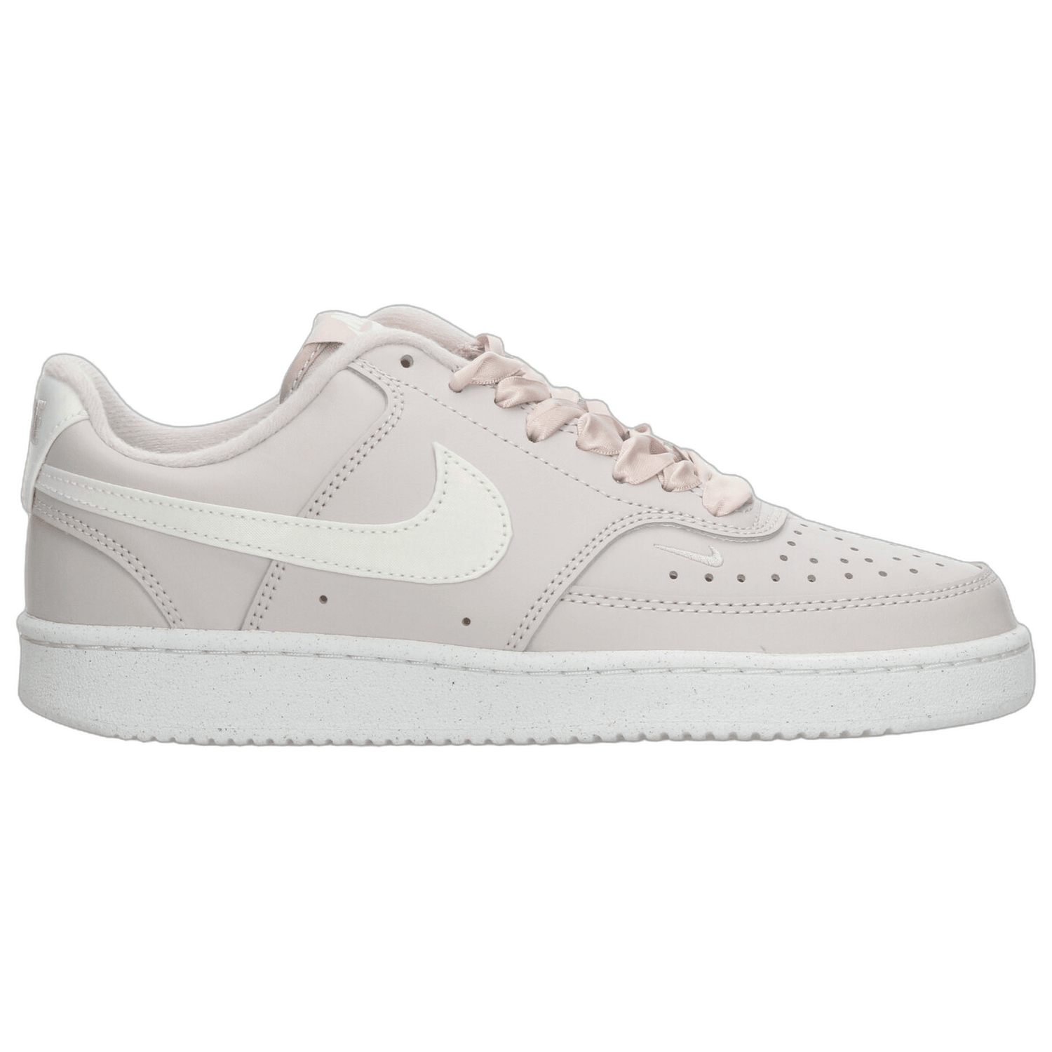 Tenis Dama Nike Cuirt Vision Low Beige Casual Listón Mujer — imagen 2