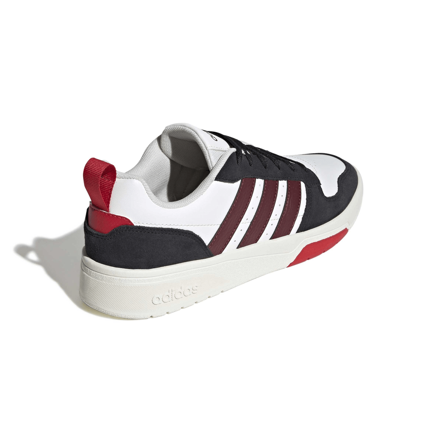 Tenis Adidas Courtwave Hombre Casual Cinta Caballero Blanco — imagen 3