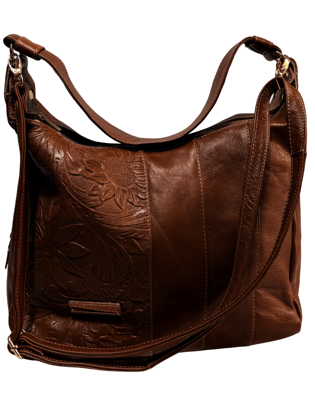 Bolsa De Piel Original Suave Grande Para Mujer Jf72 — imagen 11
