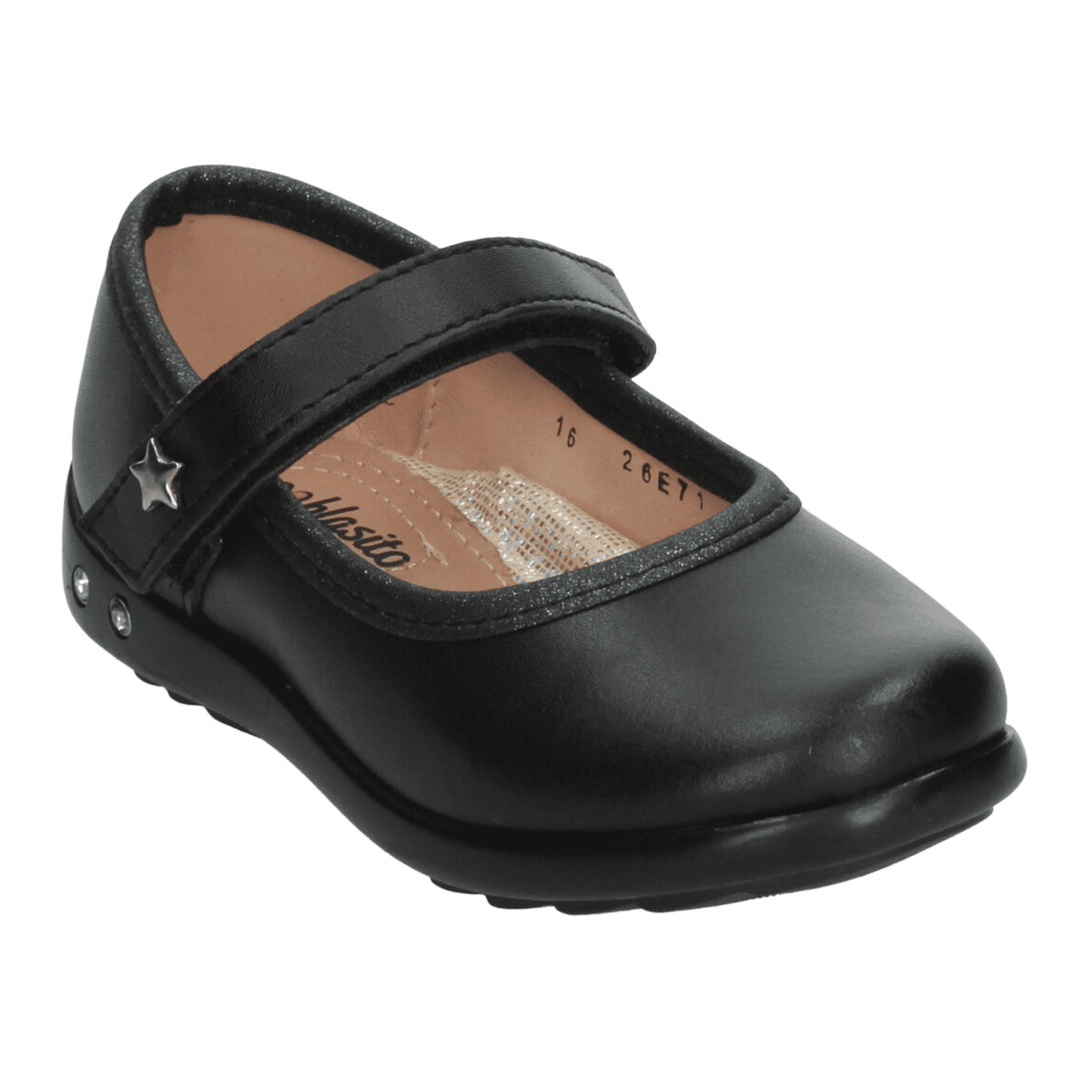 Zapato Niña Negro Blasito Escolar Escuela Infantil T18-22 — imagen 5