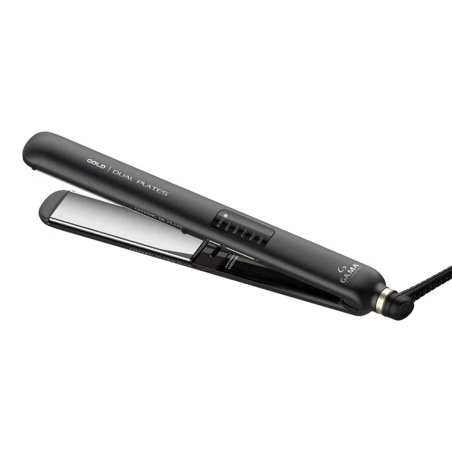 Combo Plancha Pelo CP14 Gold + Cepillo Multimod Gold 3D GAMA — imagen 3