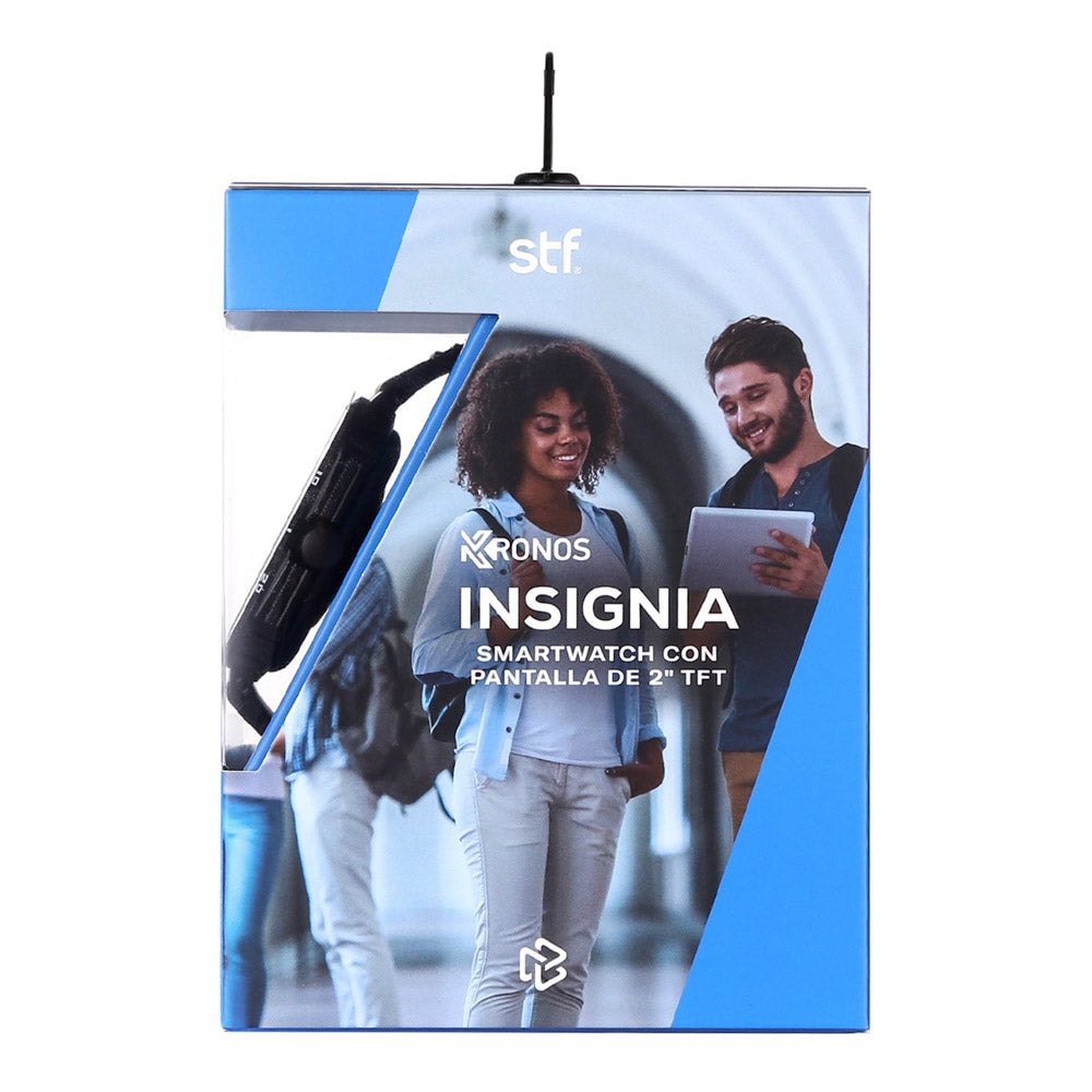 Smartwatch Reloj Kronos Insignia STF Pantalla 2" Resistencia al agua IP65 Negro — imagen 11