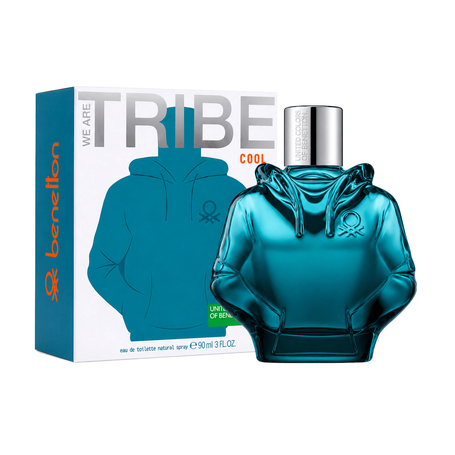 Perfume Benetton We Are Tribe Cool Eau de Toilette 90ml Para Caballero — imagen 2