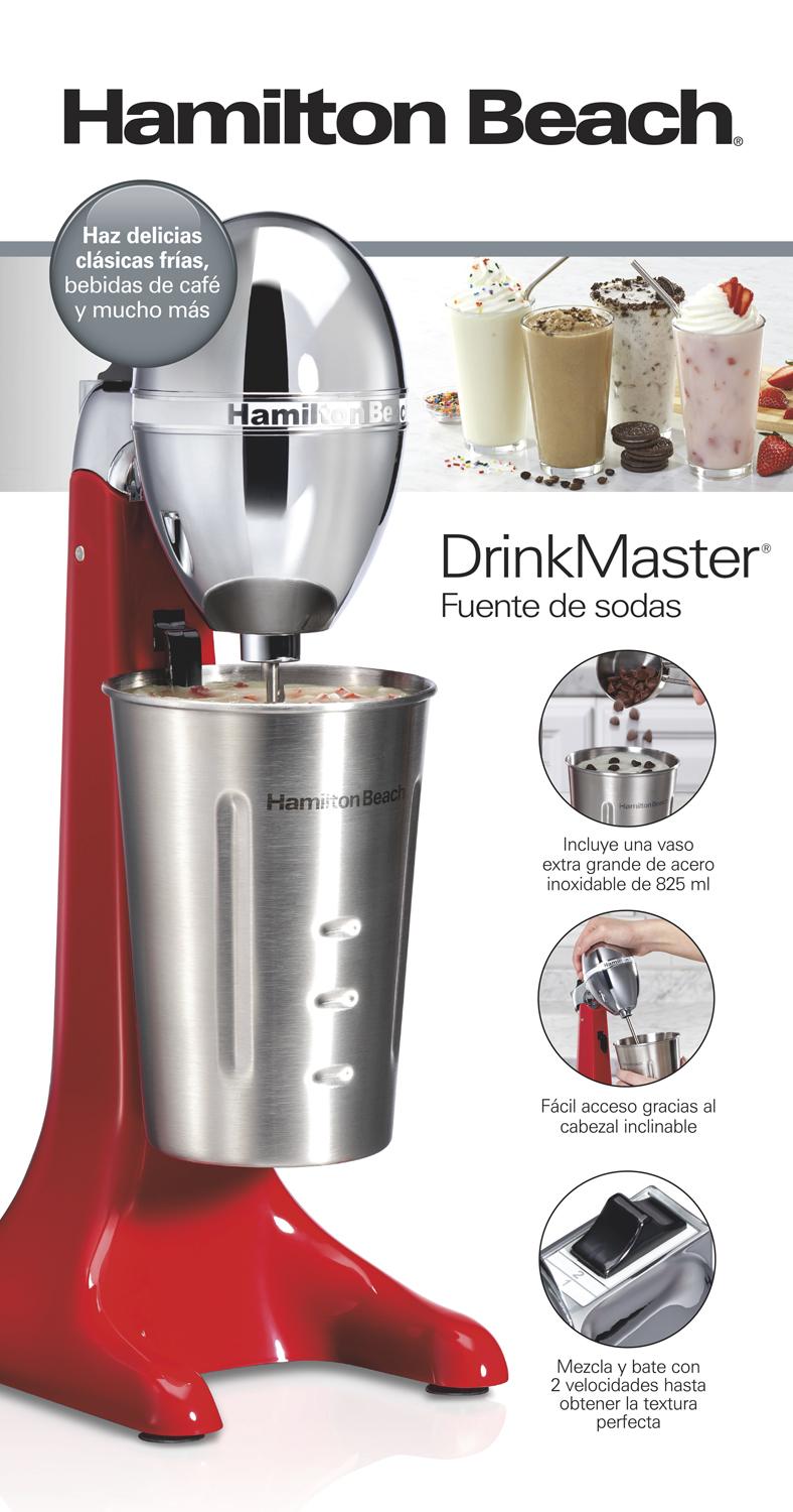 CHOCOMILERA ESQUIEMERO HAMILTON BEACH 733 CAP 28OZ — imagen 6