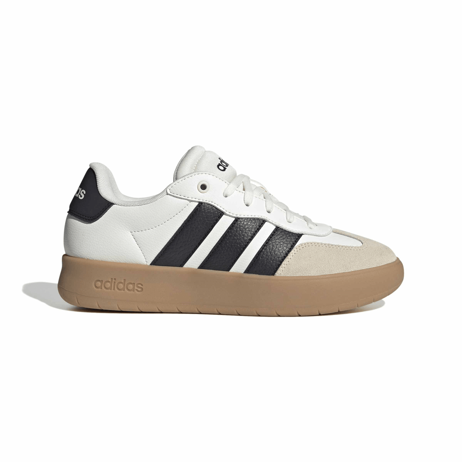 Tenis Adidas Barreda Dama Blanco Casual Cómodo Cintas Mujer — imagen 2