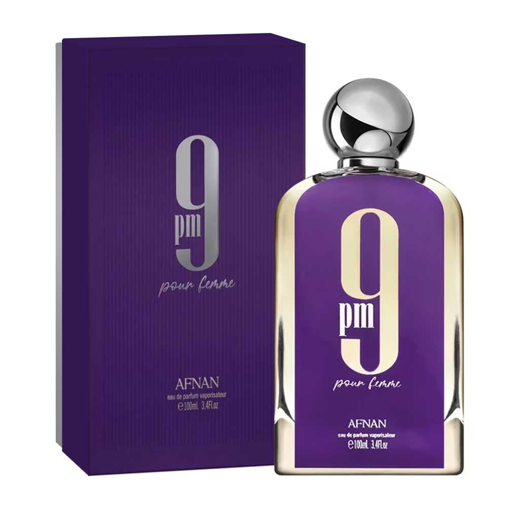 Perfume Afnan 9Pm Pour Femme Morado Agua de Perfume 100 ml Dama Mag — imagen 2