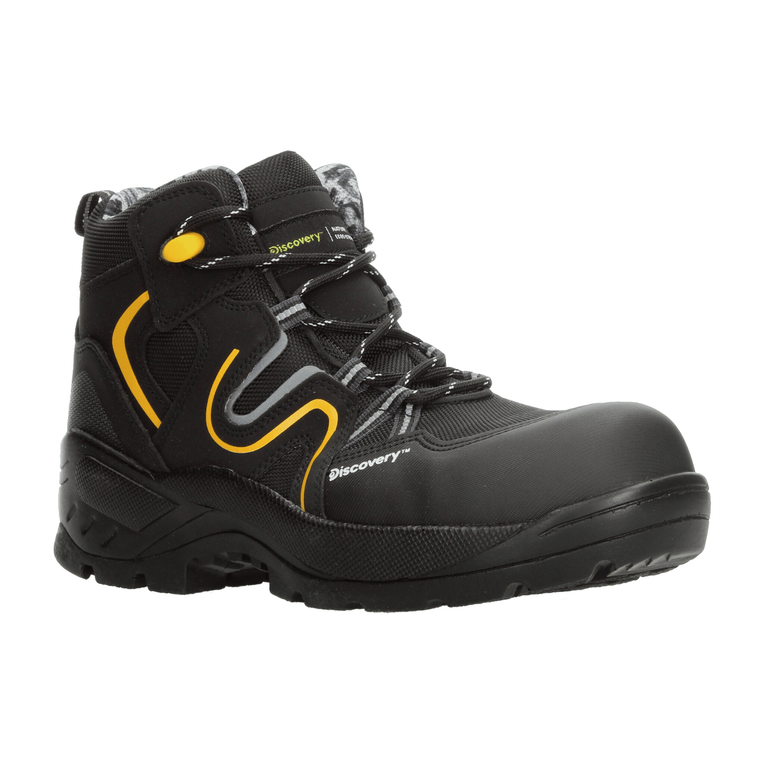 Bota Industrial Discovery Hombre Industrial Negro Caballero — imagen 2