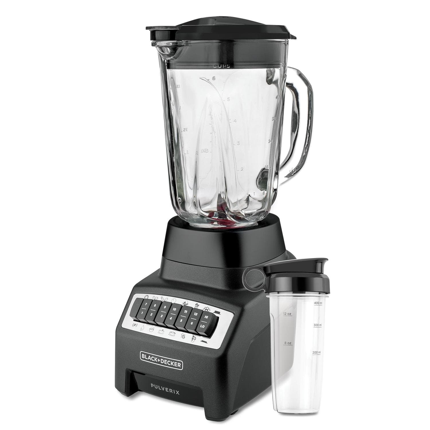 LICUADORA BLACK & DECKER PULVERIX BL1140MX 12 VEL 1.5 LTS — imagen 2