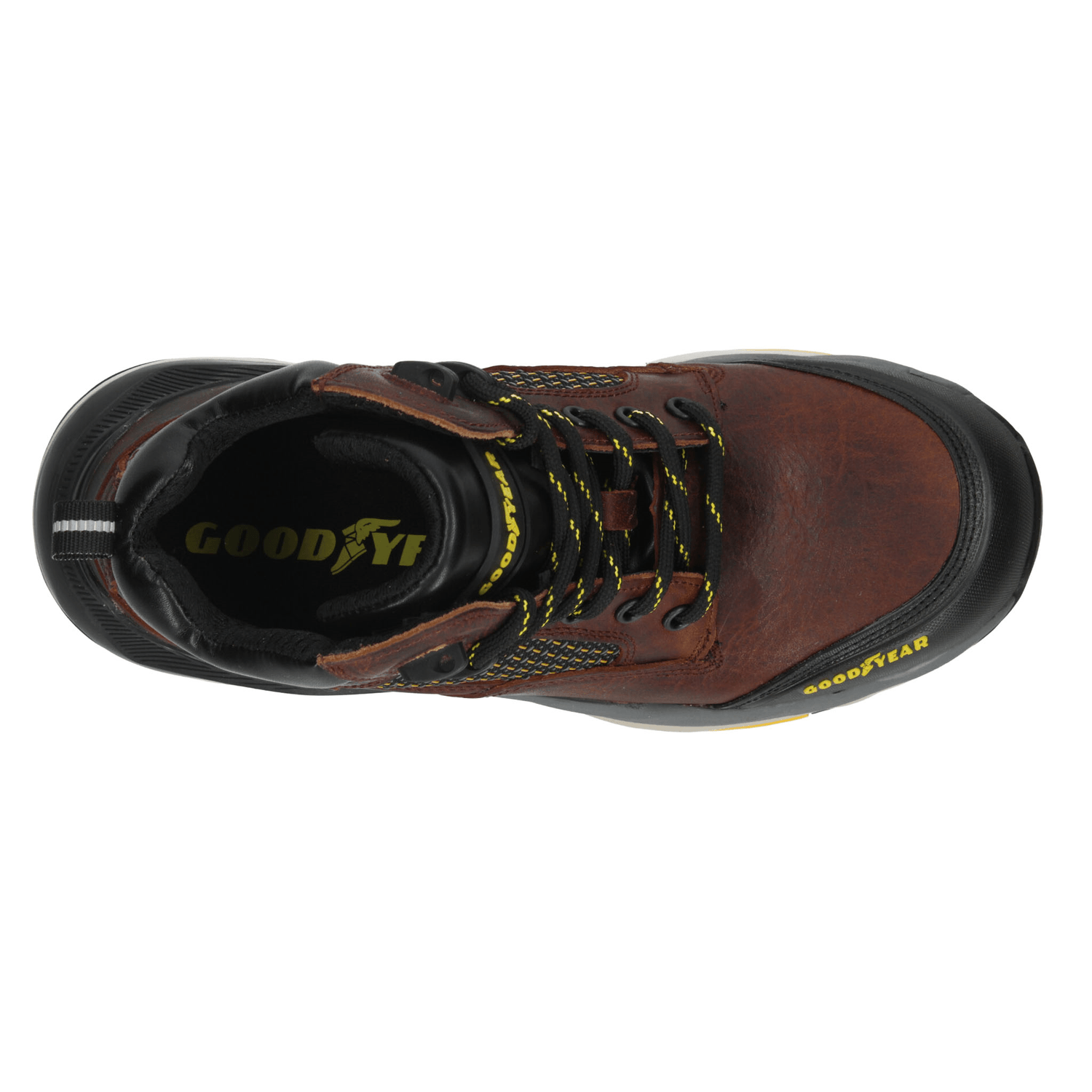 Bota Good Year Hombre Industrial Seguridad Casual Café Caballero — imagen 8