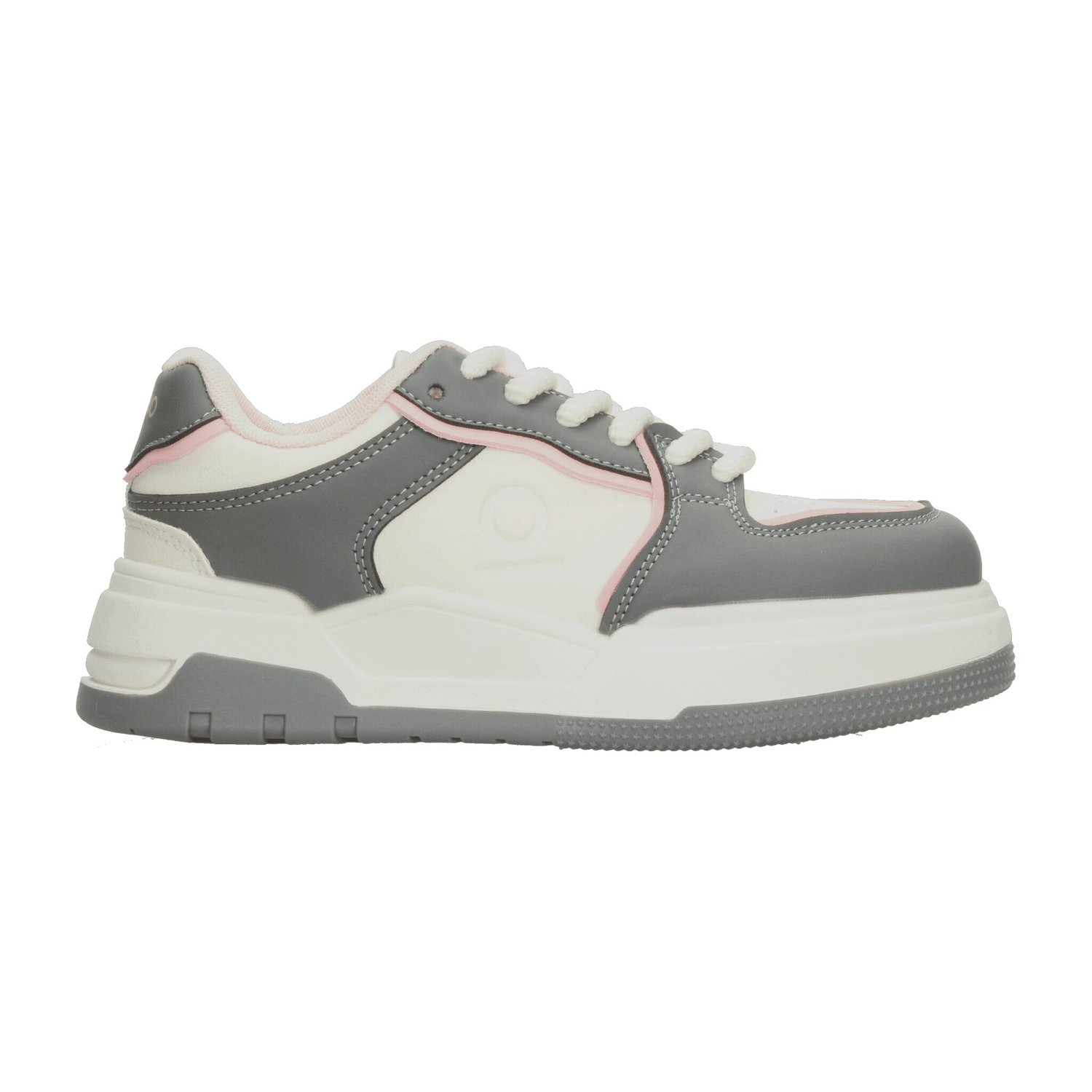 Tenis Dama Ozono Gris Casual Mujer — imagen 2