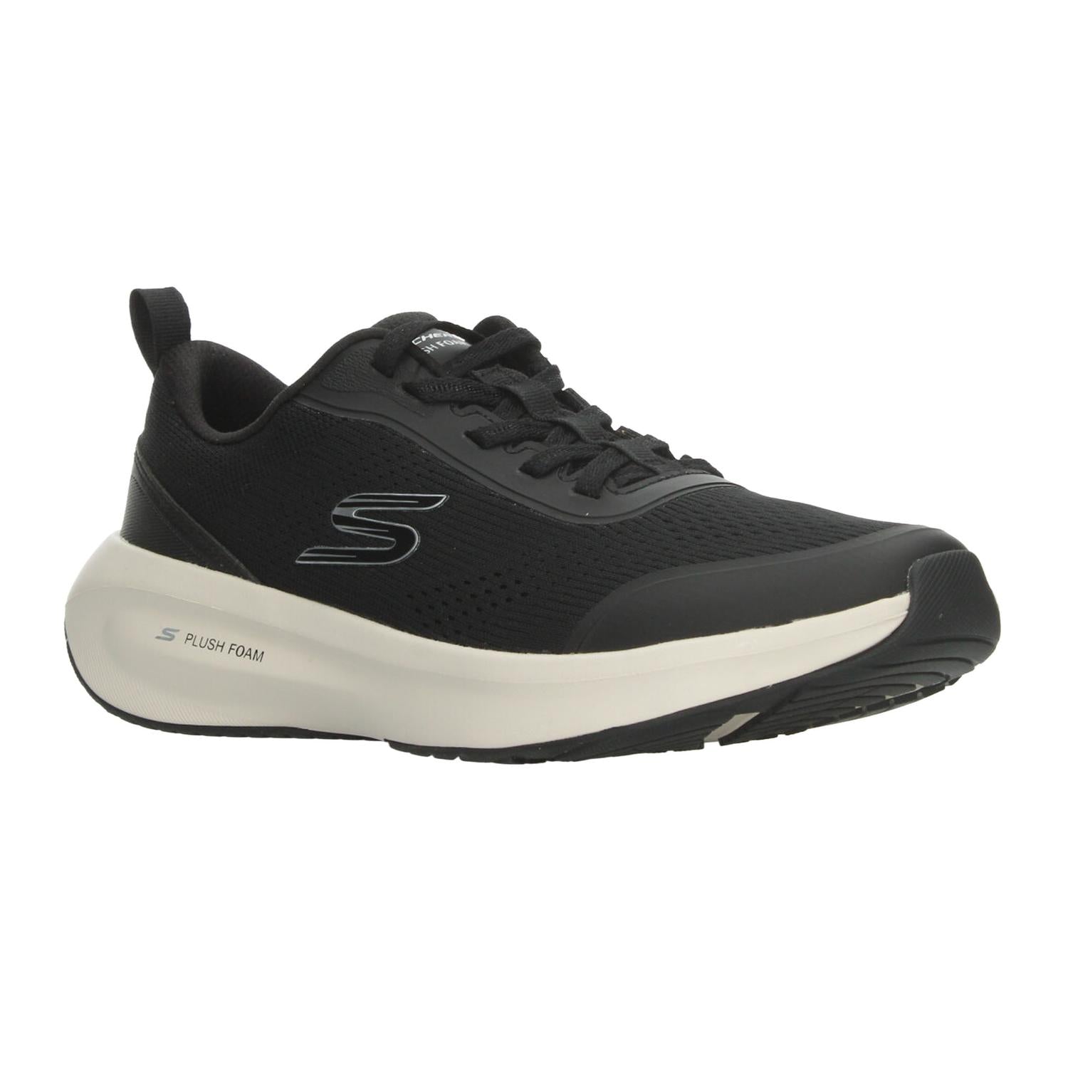 Tenis Skechers Plush Foam Dama Negro Deportivo Para Mujer — imagen 3