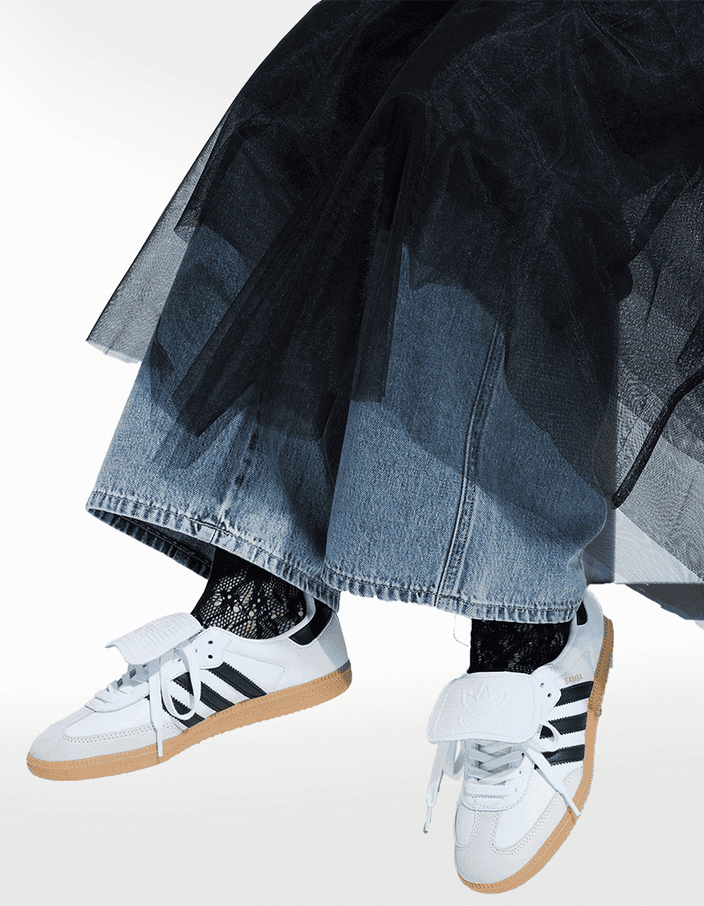 Tenis Adidas Samba LT Blanco - Mujer — imagen 7