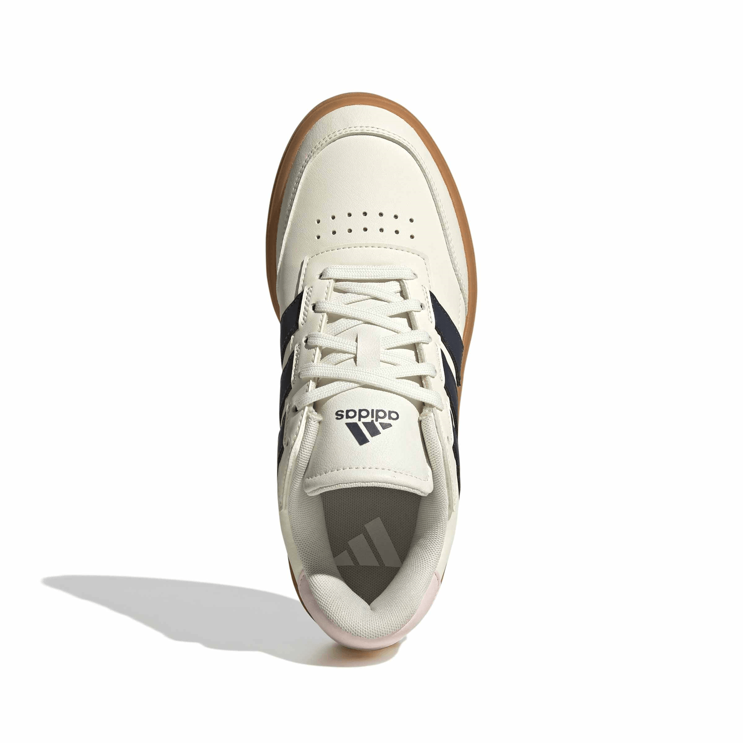 Tenis Adidas Courtblock Dama Beige Casual Para Mujer — imagen 8