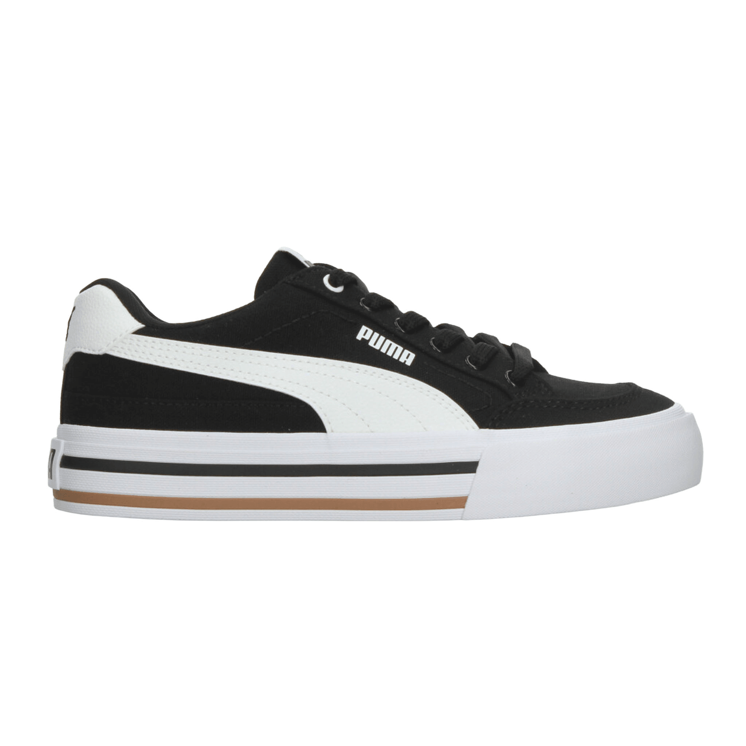Tenis Dama Puma Court Classic Negro Casual Mujer — imagen 2