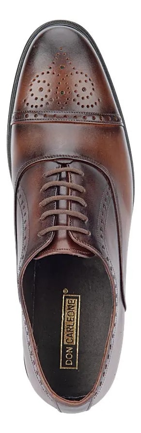 Zapato Don Carleone Caballero Derby De Piel 1177724 — imagen 9