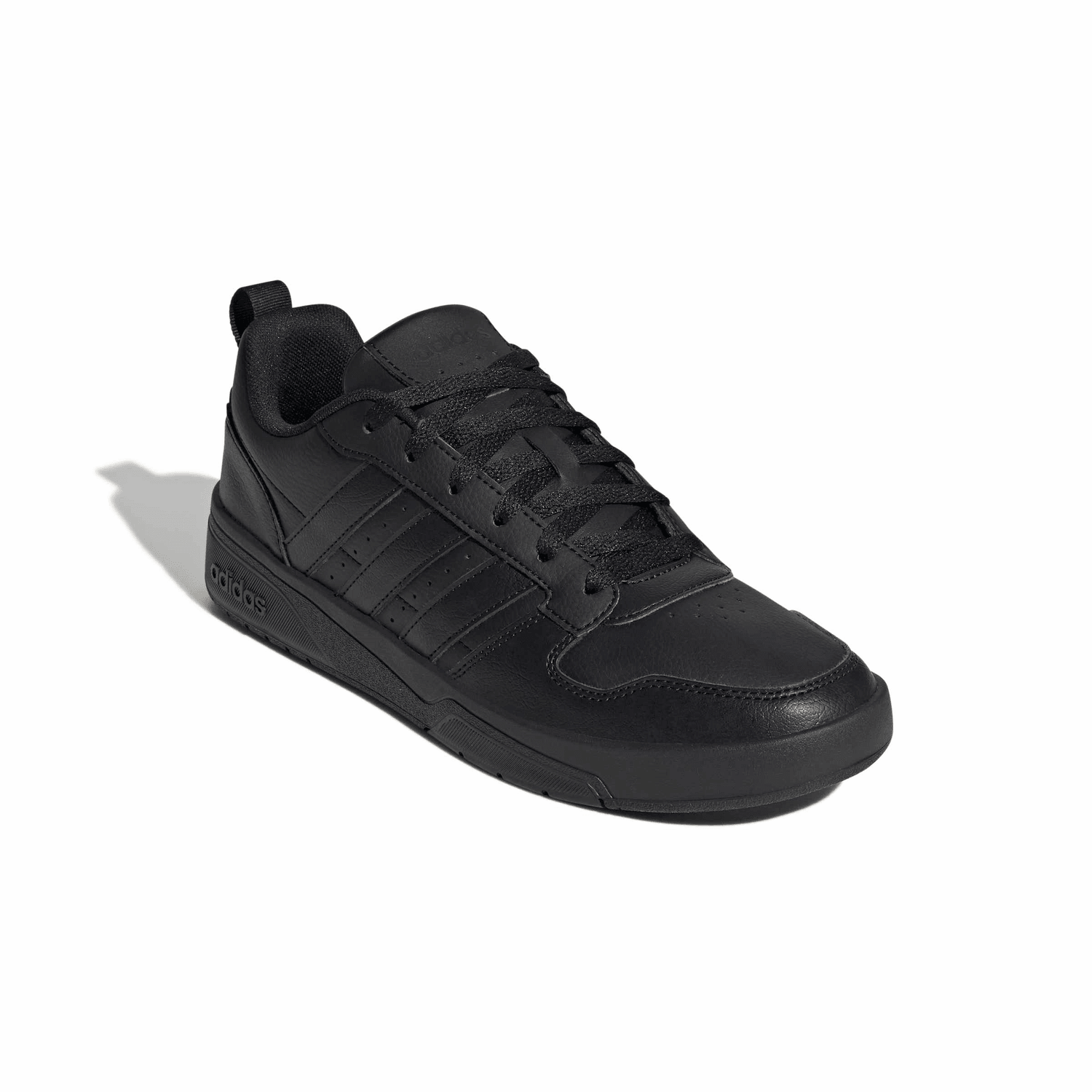 Tenis Adidas Courtwave Hombre Negro Casual Cinta Caballero — imagen 3