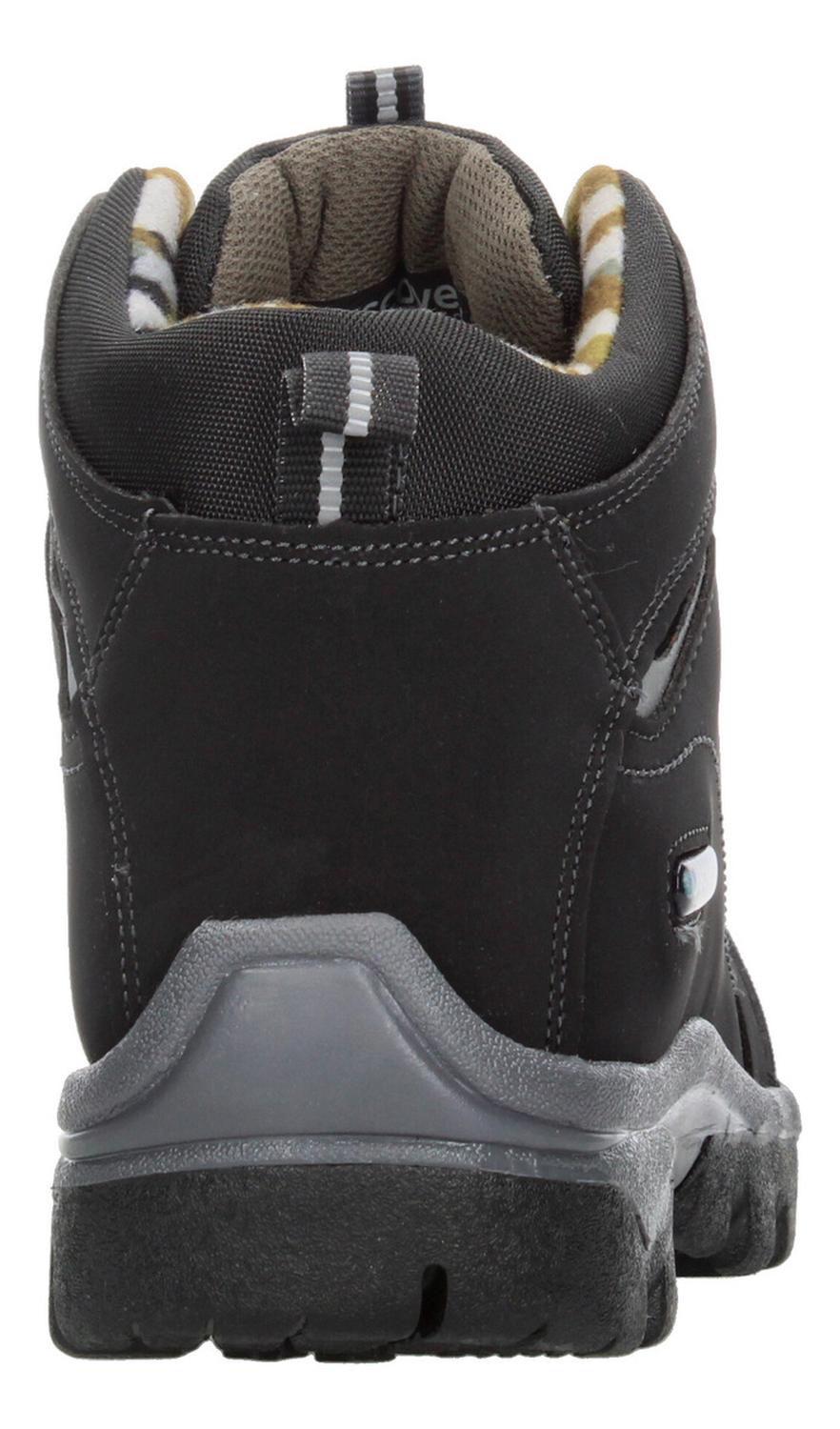 Bota Hombre Senderismo Discovery Blackwood Negro Cintas — imagen 9