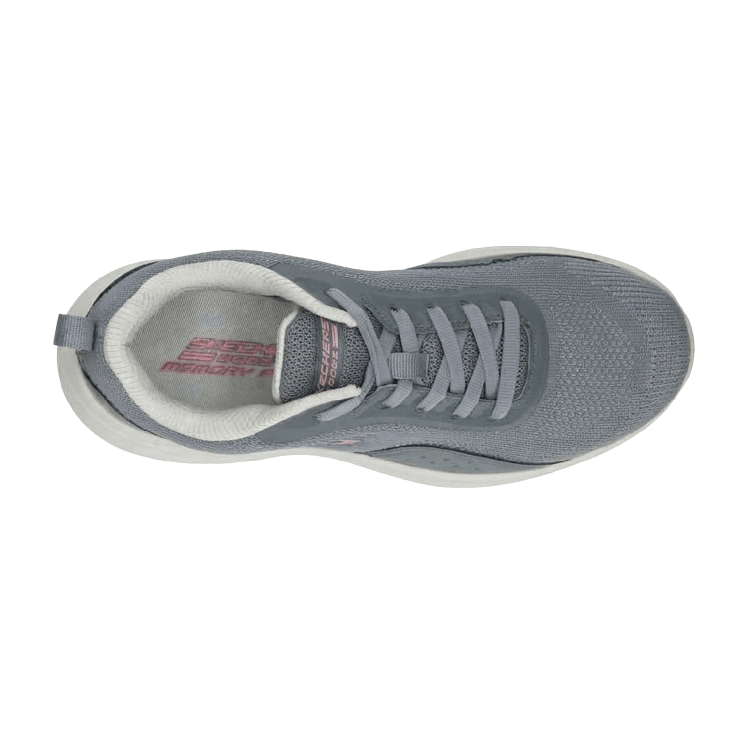 Tenis Dama Skechers C Cuna Gris Deportivo Gimnasio Mujer — imagen 9