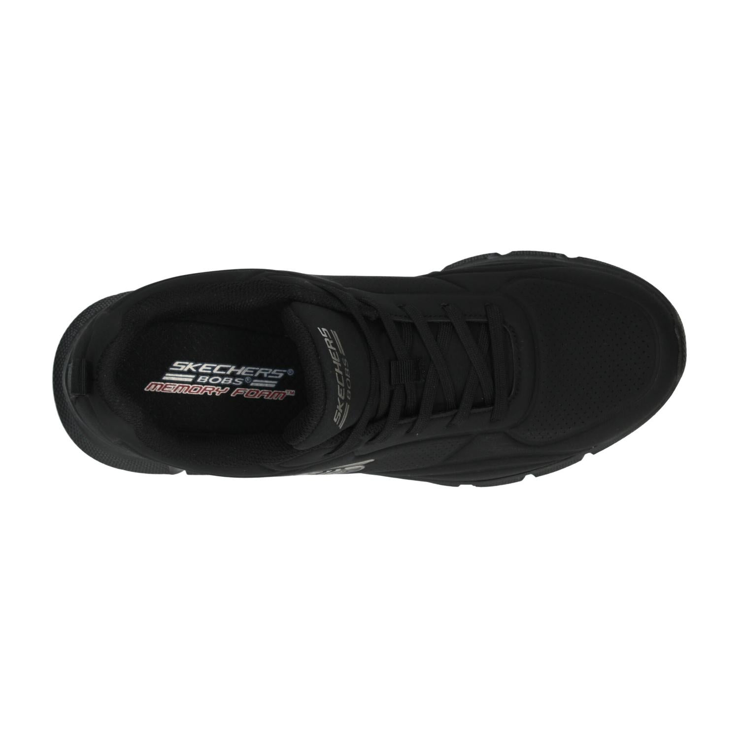 Tenis Hombre Skechers BOBS Sport Negro Casual Caballero — imagen 9